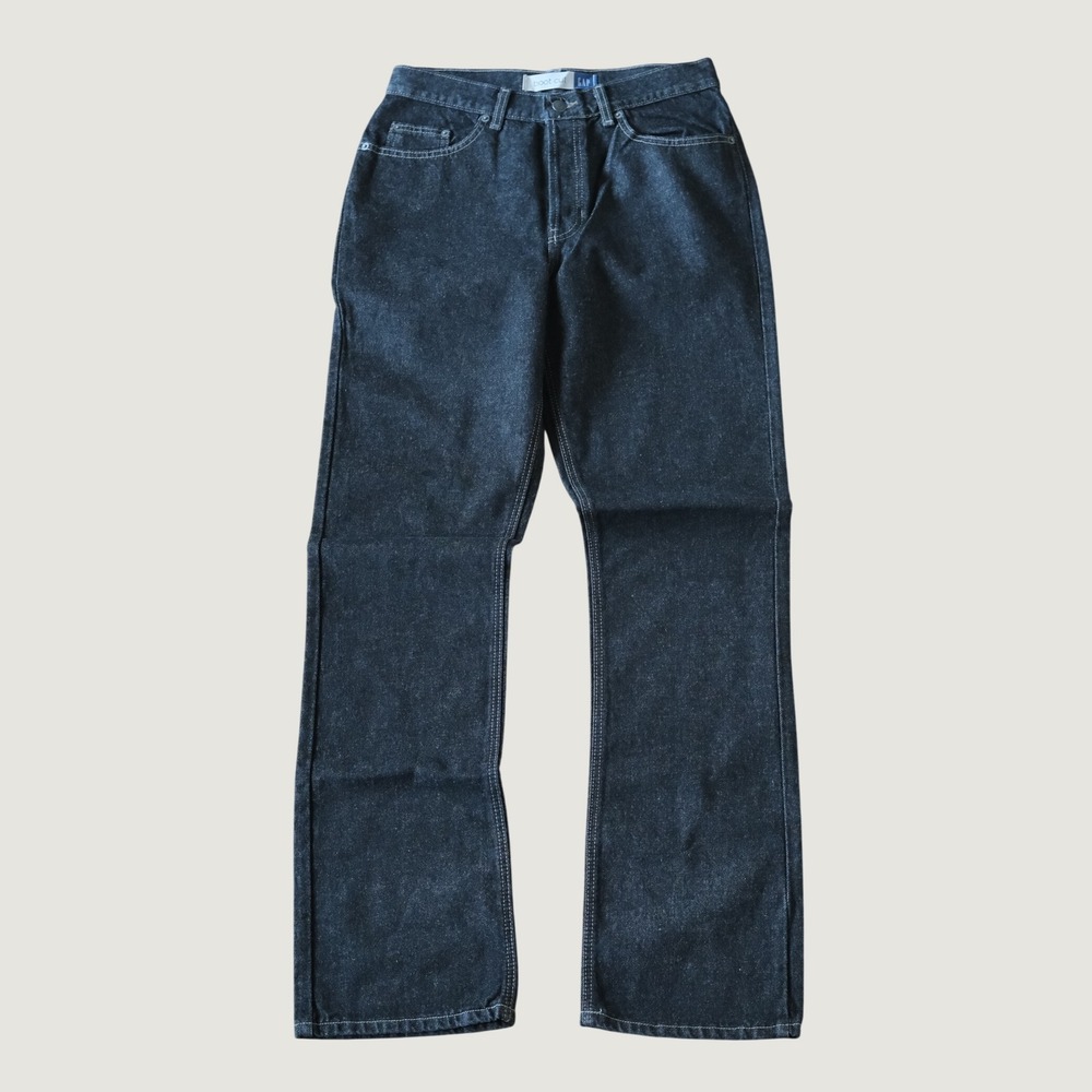 Gap Boot Cut Jeans Womens Black High Rise Vintage 90s 10 Long Denim‎ Pants